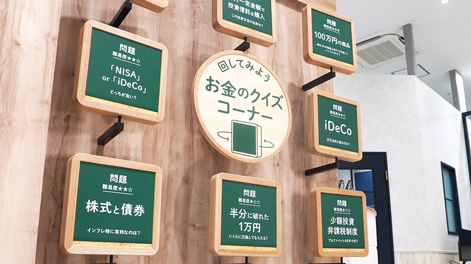 お金のクイズコーナー
